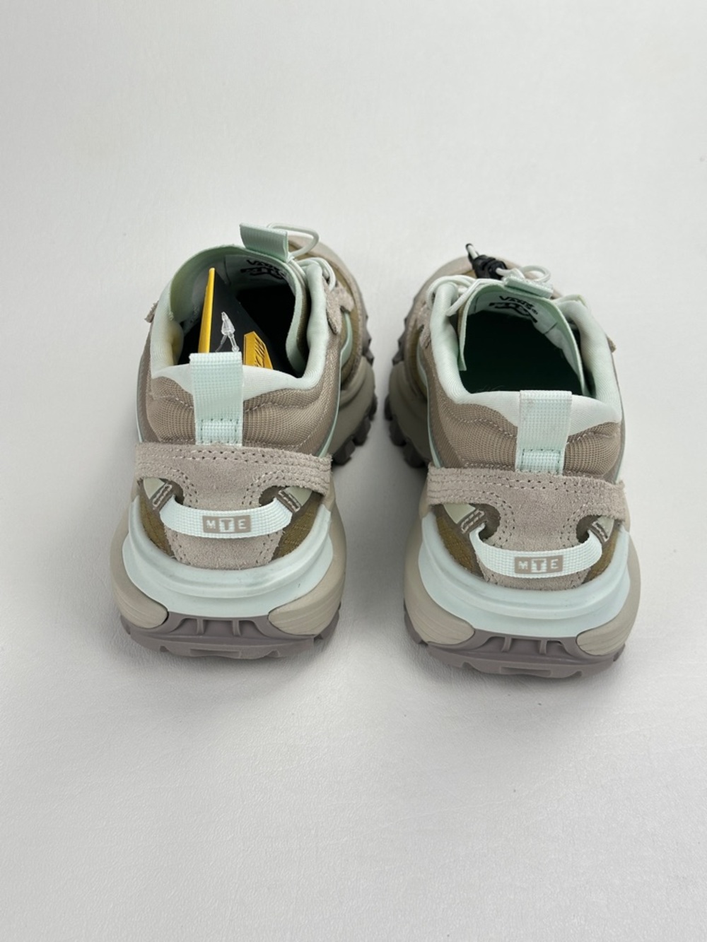 Vans MTE Crosspath XC Peyote Peyote Beige/Mint Green Vibram XS Trek Evo Trail - Picture 6 of 7
